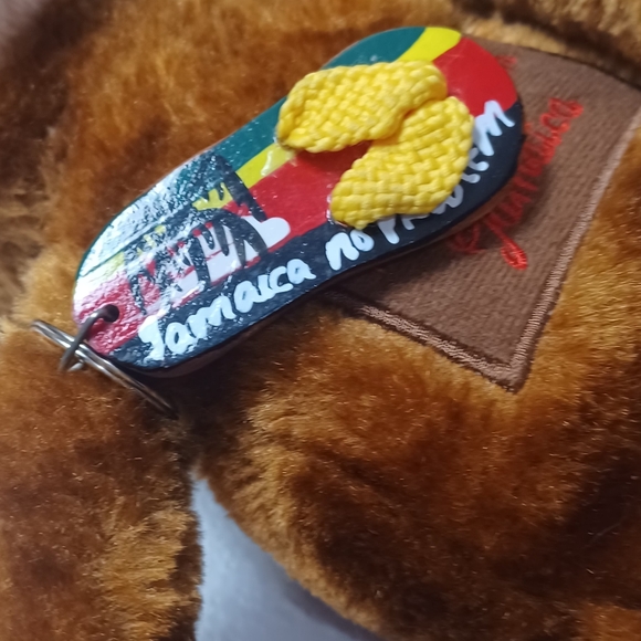 Rasta Monkey Jamaican Dreadlock Reggae Plush 15” No Problem Jamaica. Excellent f - Picture 3 of 11